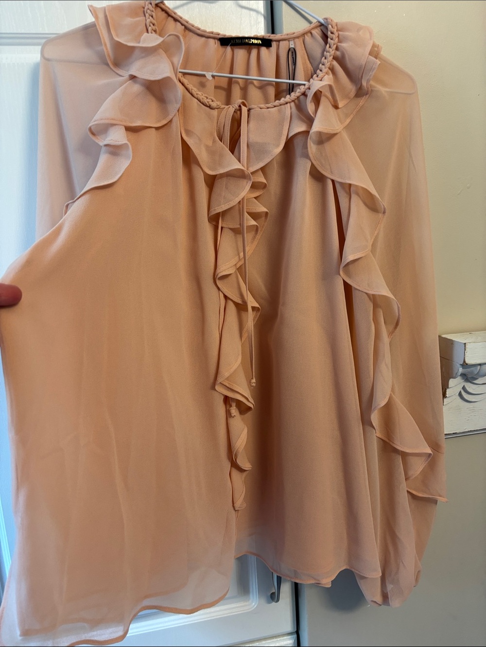 Kobi Halperin ruffle blouse